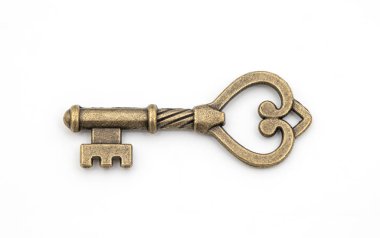 Bronze ornamental kes for clocks and treasure boxes with unique shapes and design