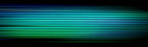 Abstract Blue Light Trails Dark Motion Blur Effect Digital Artwork — 图库照片