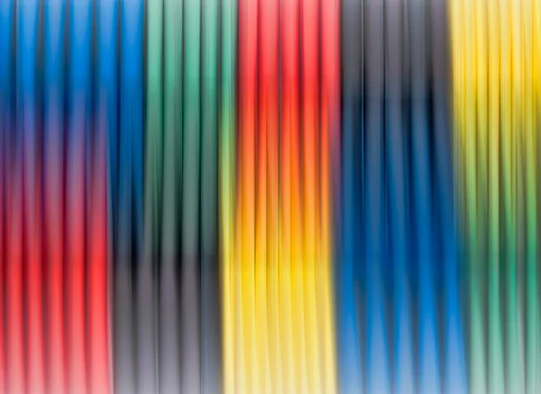 抽象的彩色线条运动模糊 — 图库照片