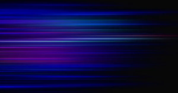 Abstract Light Trails Dark Motion Blur Effect Digital Artwork Creative —  Fotos de Stock