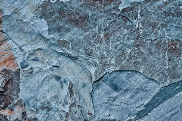 Blue Natural Rock Texture Close View — 스톡 사진