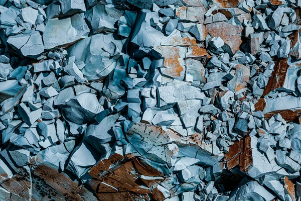 Blue Natural Rock Texture Close View — Stockfoto