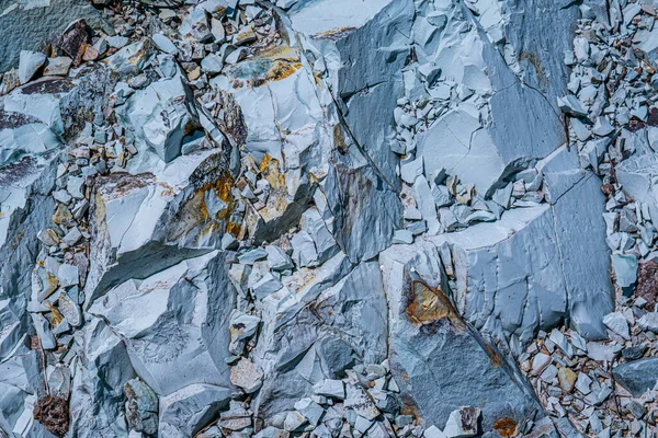 Blue Natural Rock Texture Close View — Photo