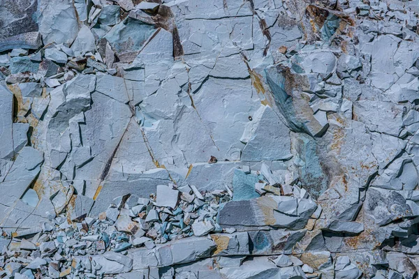 Blue Natural Rock Texture Close View — Foto de Stock