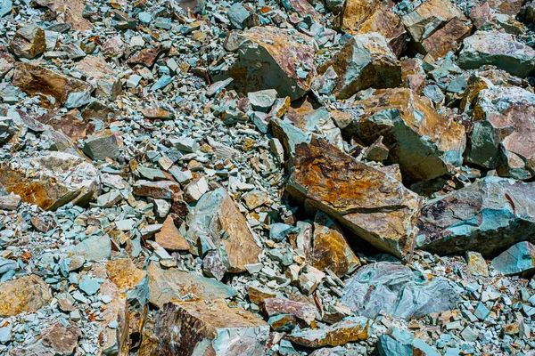 Blue Natural Rock Texture Close View — Stock Photo, Image