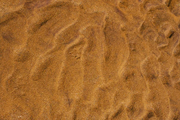 Dune Sabbia Dorata Sulla Spiaggia — Foto Stock