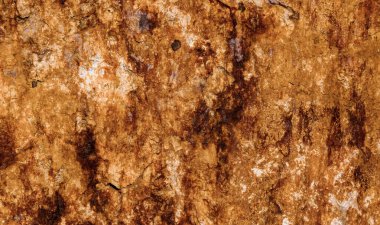 stone with iron ore and quartz