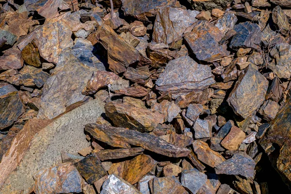 Rocas Color Mineral Vista Cercana — Foto de Stock