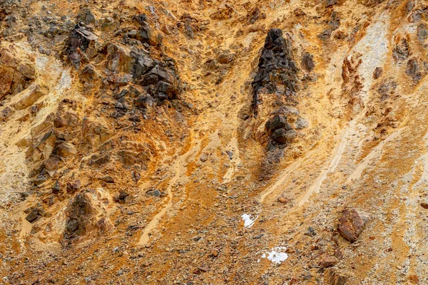 Old Abandoned Copper Gold Surface Mine Apuseni Mountains Romania — Fotografia de Stock