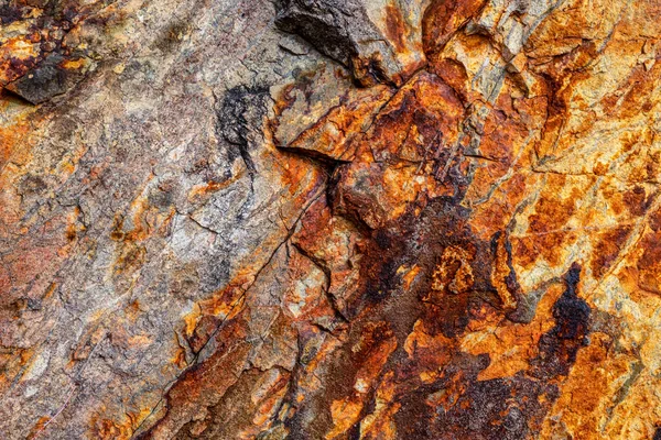 Old Abandoned Copper Gold Surface Mine Apuseni Mountains Romania — Stock fotografie