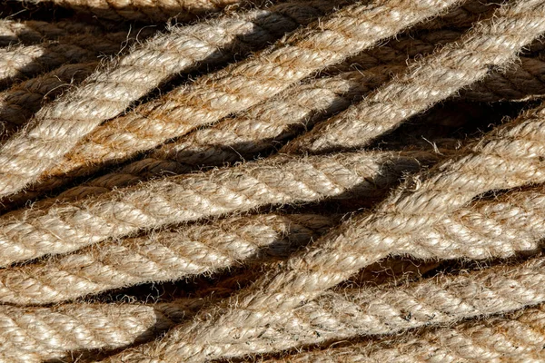 Ropes Made Natural Materials — Foto de Stock