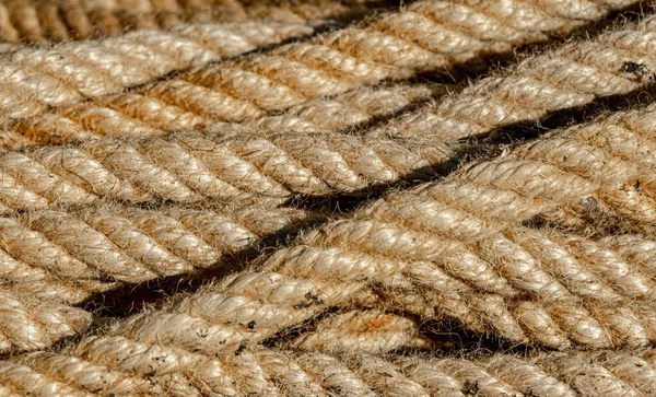 Ropes Made Natural Materials — Stock Photo, Image