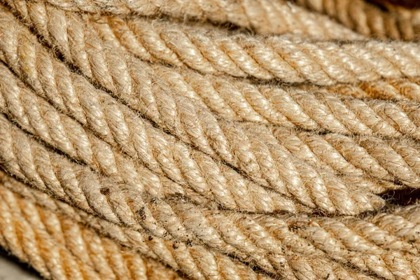 Ropes Made Natural Materials — Stockfoto