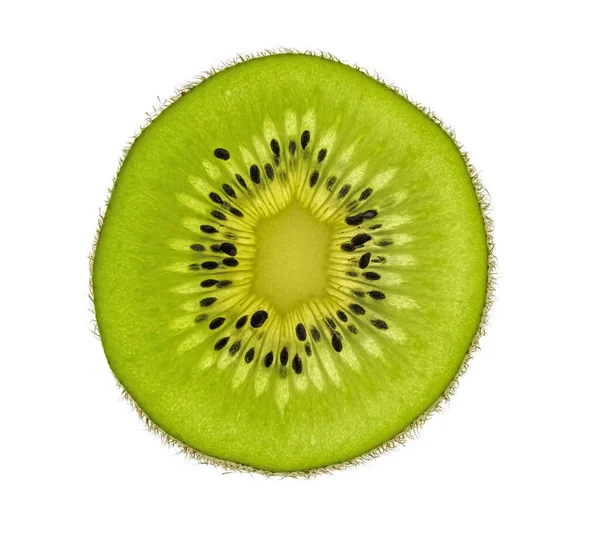 Slice Fresh Kiwi Back Lit — Foto Stock