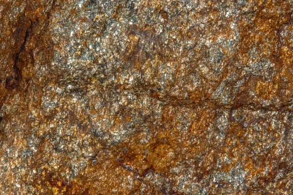 Камень Железной Рудой Кварцем — стоковое фото