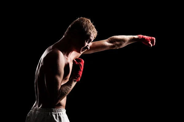 Fighter över svart bakgrund — Stockfoto