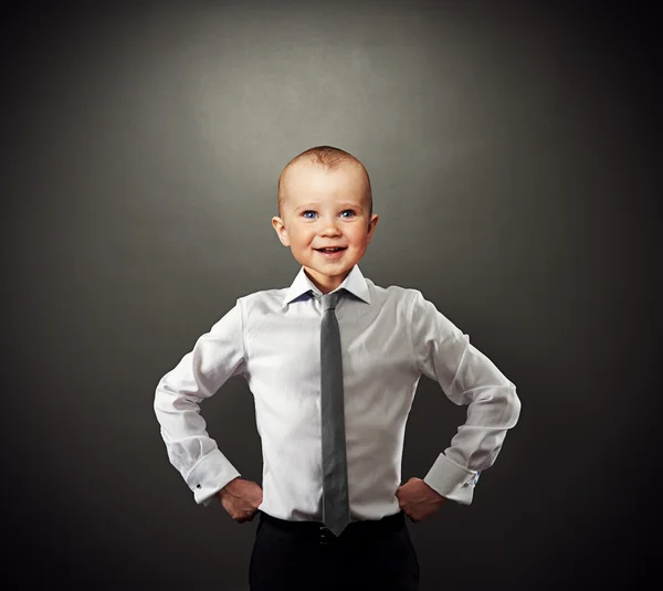 Bebê de negócios bem sucedido — Fotografia de Stock