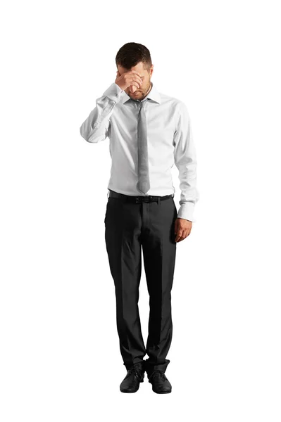 Despairing businessman — Stock Photo, Image