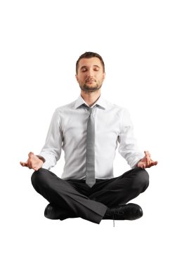 işadamı pratik yoga