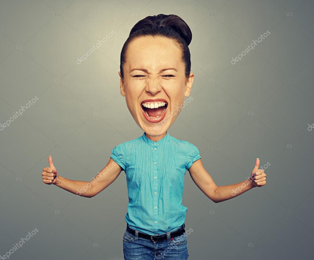 Thumbs up funny Stock Photos Thumbs up funny Stock Photos