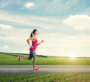 runner kadın koşu