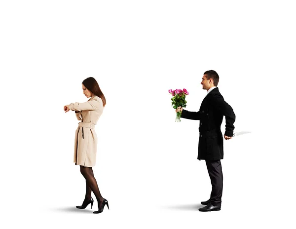 Woman and man — Stock Photo, Image