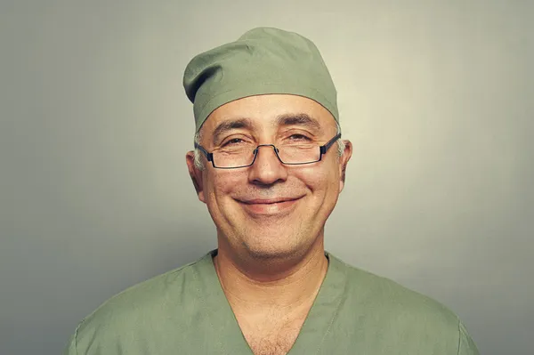 Güzel smiley doktor grey — Stok fotoğraf