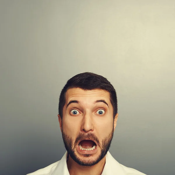 Shocked businessman — Stock Photo, Image