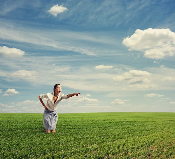 Hayret kadın fotoğrafı — Stok fotoğraf