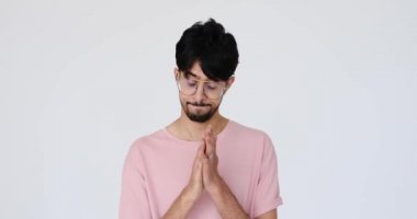 Portrait of impatient and bored man