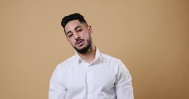 Businessman regretting his own deeds