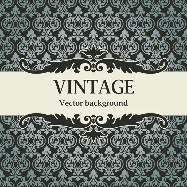 Fundo vetor vintage — Vetor de Stock