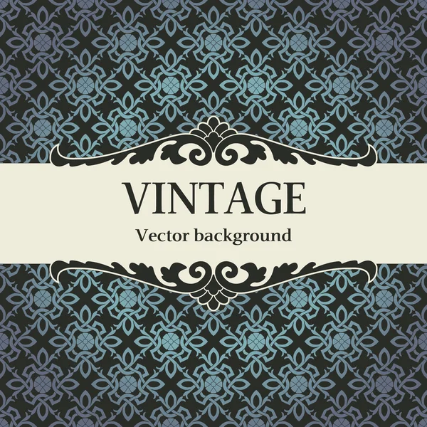 Fundo vetor vintage — Vetor de Stock