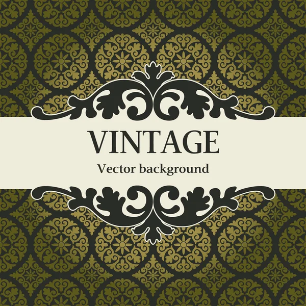 Fundo vetor vintage — Vetor de Stock