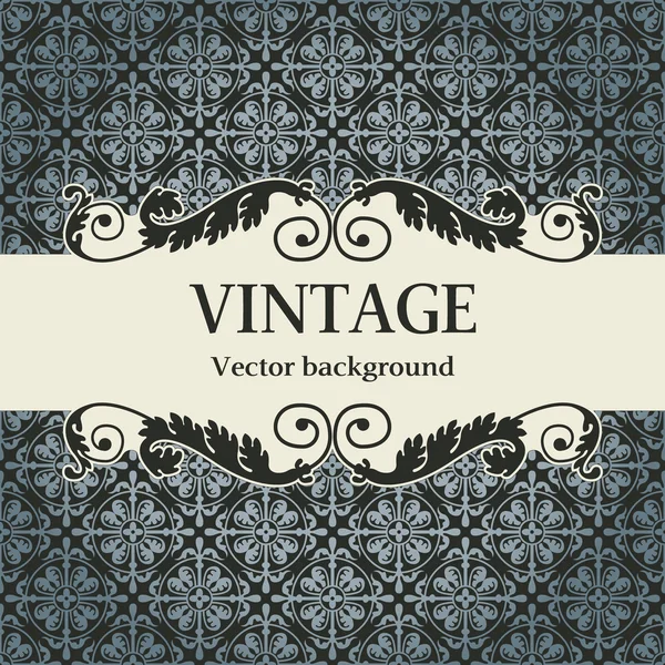 Vintage vector background — Stock Vector