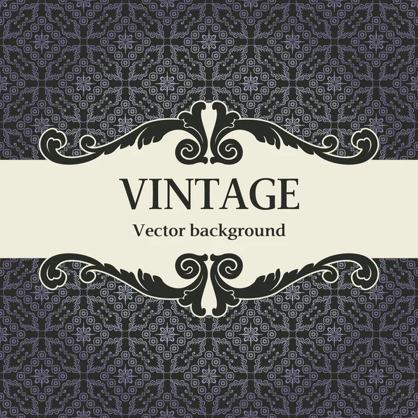 Fond vectoriel vintage — Image vectorielle