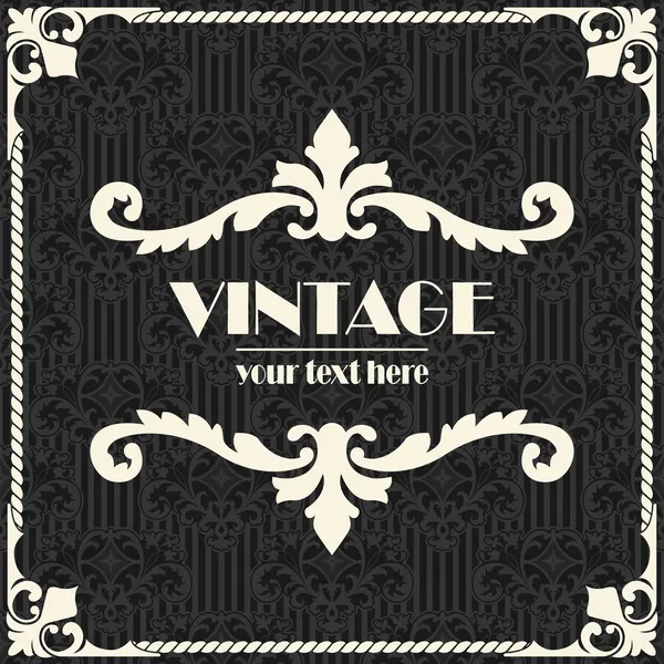 Vektor Vintage Hintergrund — Stockvektor