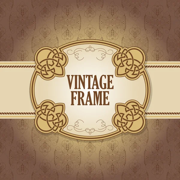 Cornice vintage — Vettoriale Stock