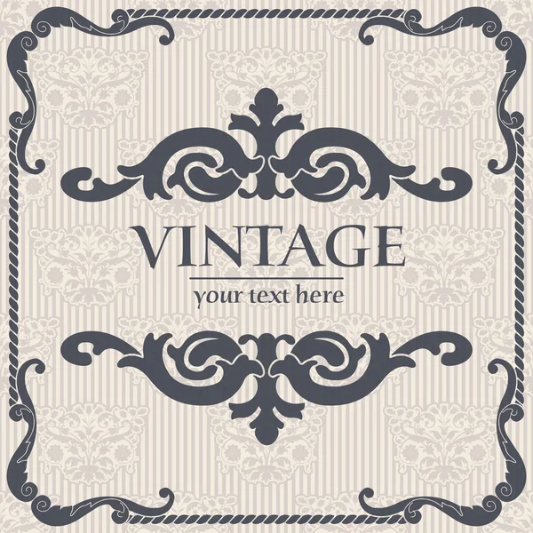 Vector vintage background — Stock Vector