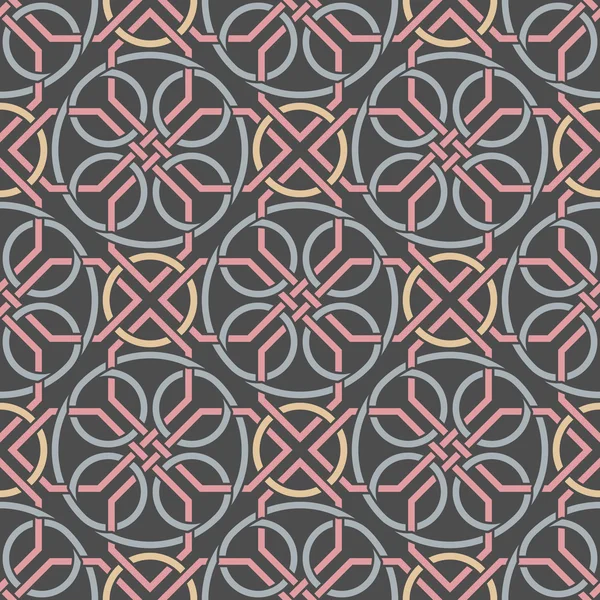 Arrière-plan motif celtique sans couture — Image vectorielle