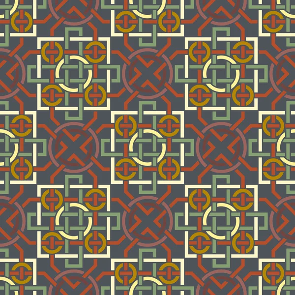 Arrière-plan motif celtique sans couture — Image vectorielle