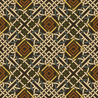 arka planda kesintisiz celtic desen