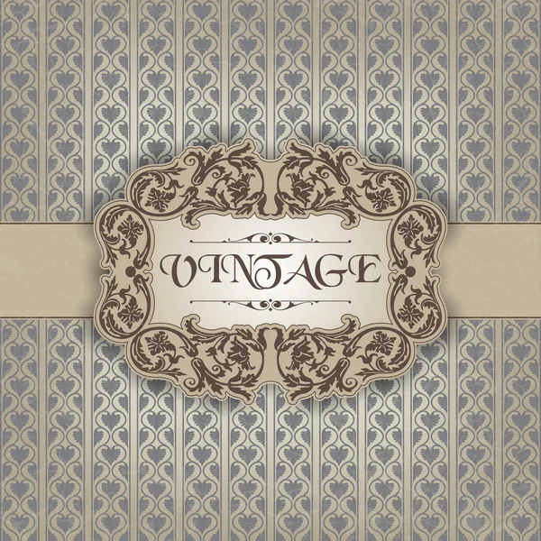 Cornice vintage — Vettoriale Stock