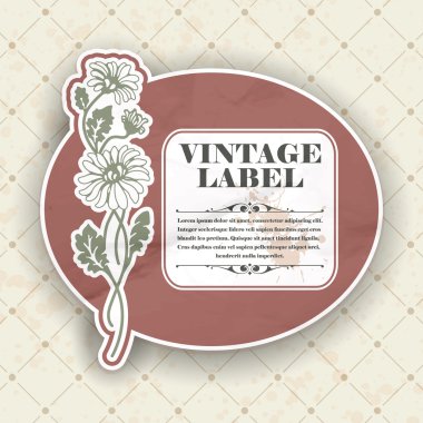 Vintage Etiketi