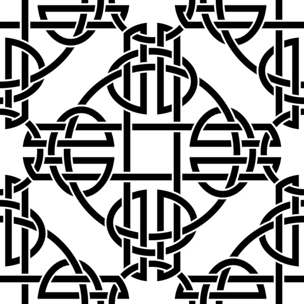 Keltische naadloze patroon — Stockvector