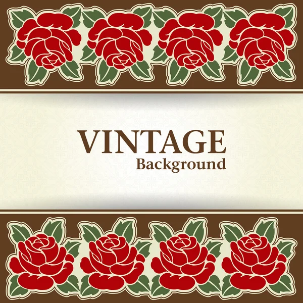 Vintage background — Stock Vector