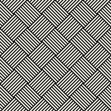 Soyut geometrik siyah beyaz desensiz