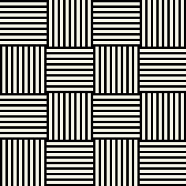 Soyut geometrik siyah beyaz desensiz