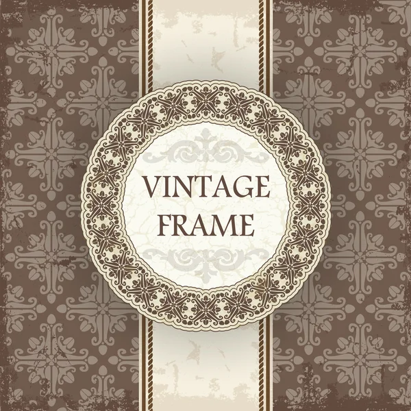 Vintage frame — Stock Vector