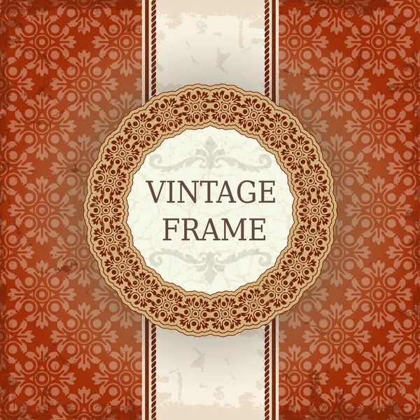 Quadro vintage —  Vetores de Stock